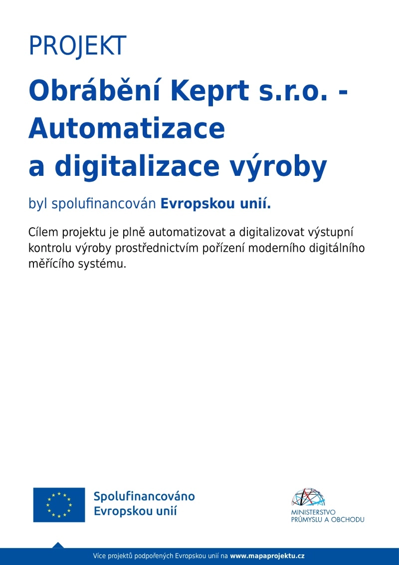 Modernizační font - projekt